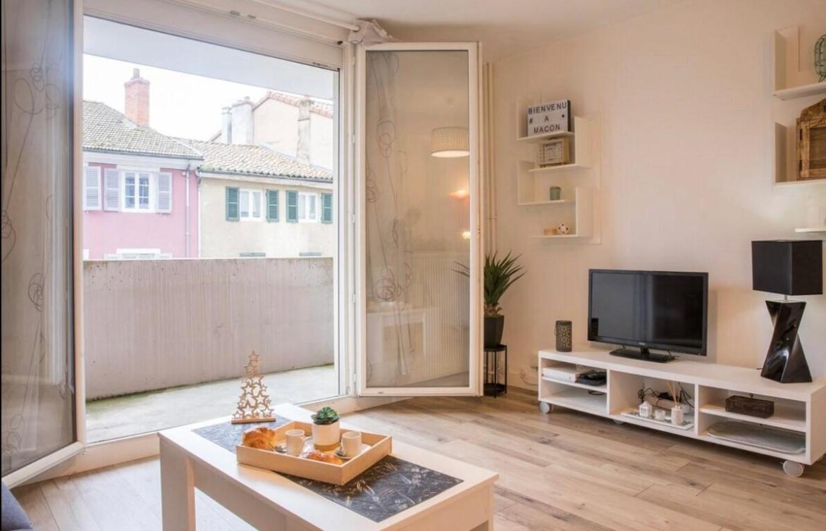 Charmant Appartement T1 Mâcon 外观 照片