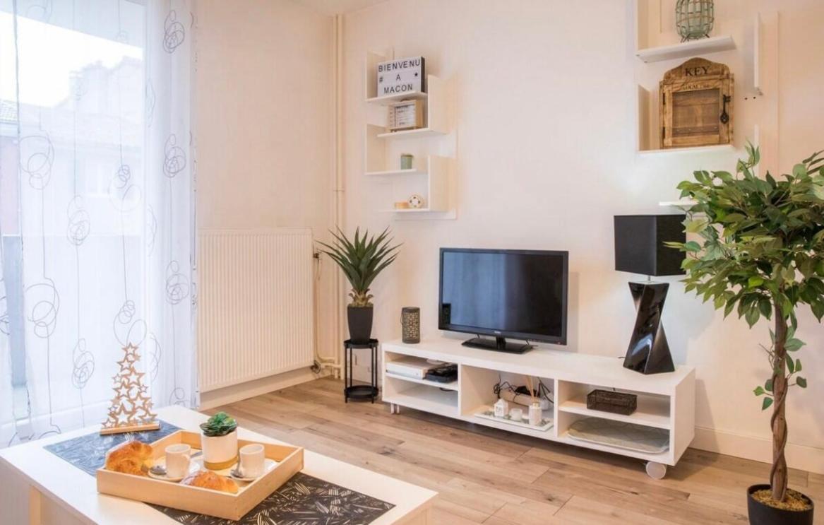 Charmant Appartement T1 Mâcon 外观 照片